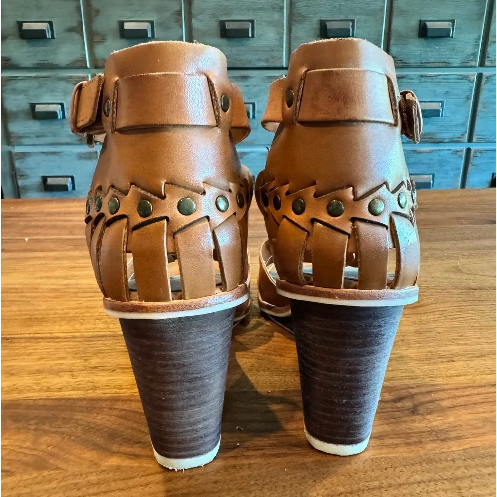 Dolce Vita Leather Wedge Sandal